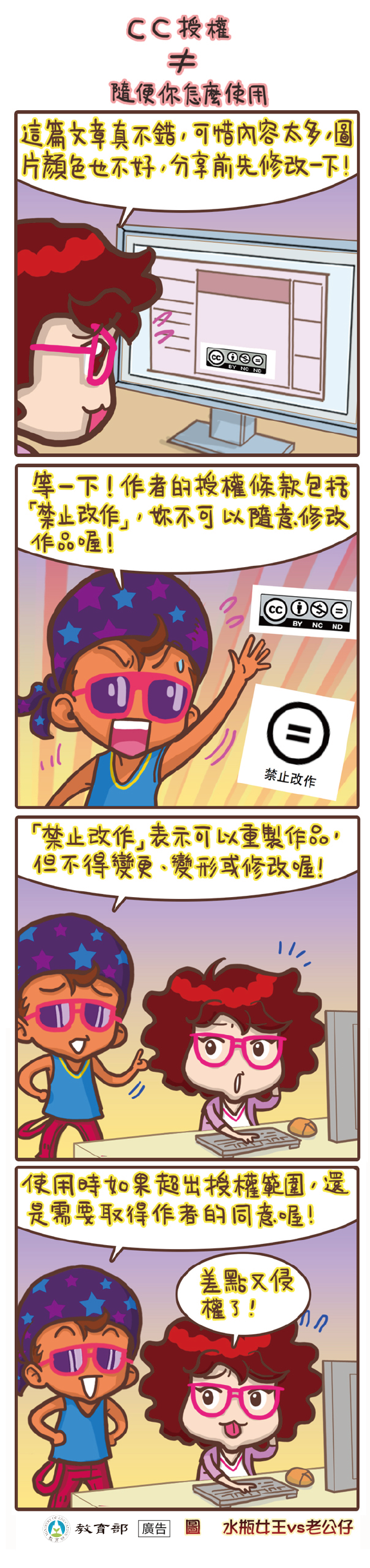 主題圖片: CC授權≠隨便你怎麼使用