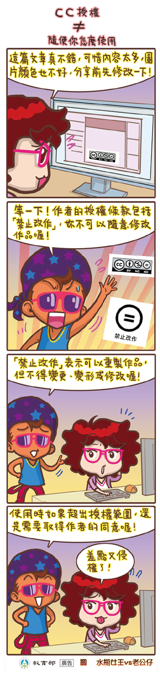 CC授權≠隨便你怎麼使用